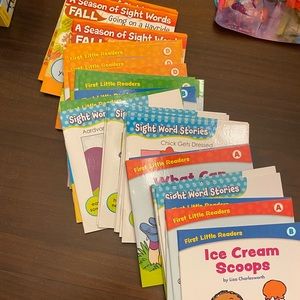 36 Sight Word and First little reader scholastic books